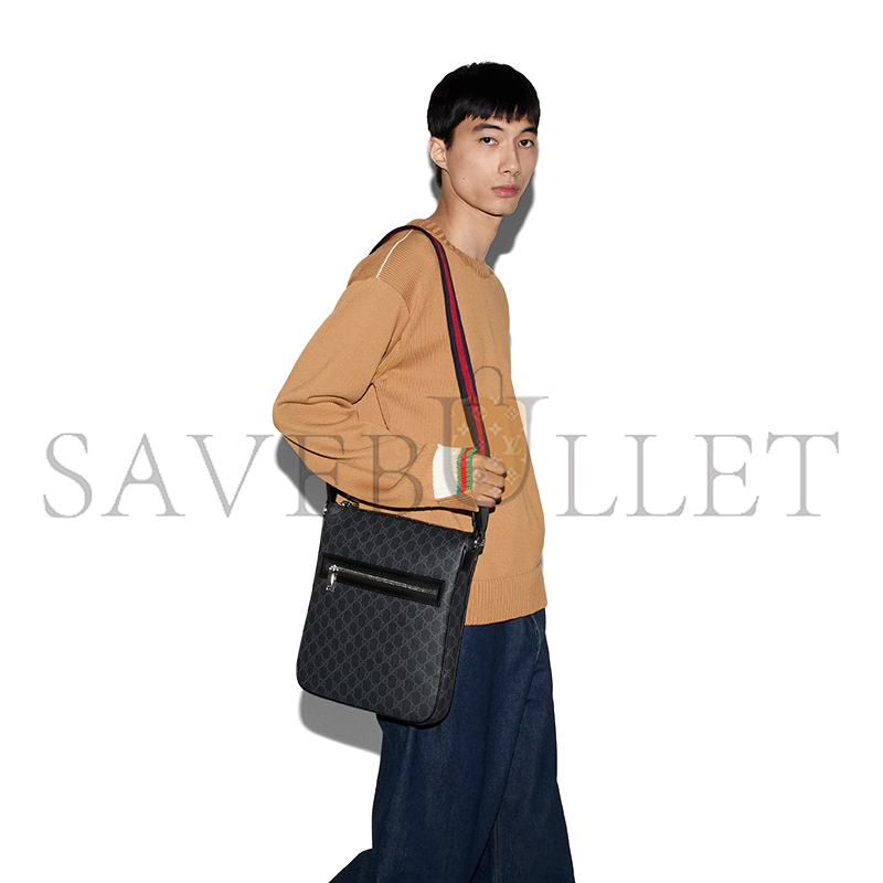 GUCCI GG SUPREME MONOGRAM MESSENGER BAG ‎792081 (28.5*27*5cm)